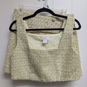 House of Harlow Elegant Yellow Tweed Set